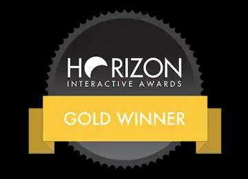 Horizon Award Gold Winner badge