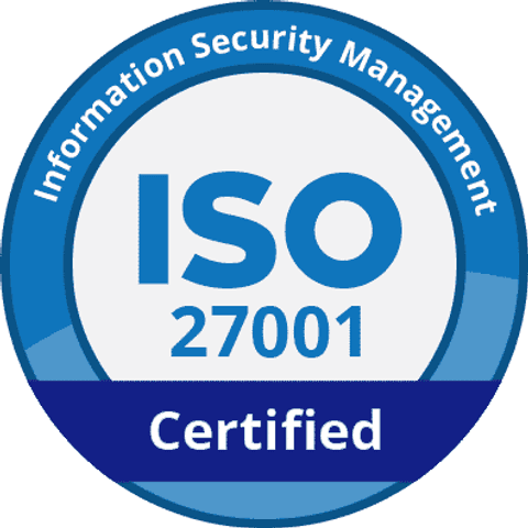 ISO 27001 badge