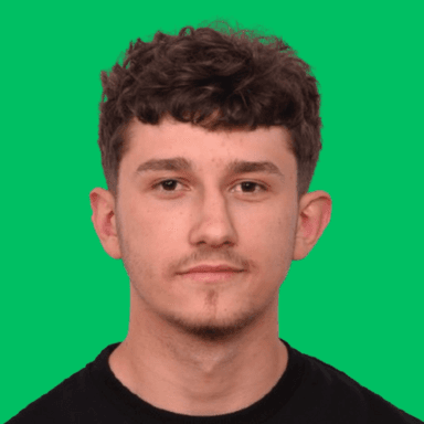 Almin M. at Softaims Almin M. - Junior Frontend Engineer - React, Webflow and UI/UX Design