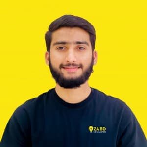 ZAIN A. | Full Stack Developer at Softaims Profile of ZAIN A., Full Stack Developer at Softaims