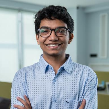 Dhruv K. at Softaims Dhruv K. - Junior Full-Stack Engineer - React, Node and Web Development