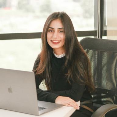 Fatima Z. at Softaims Fatima Z. - Senior Full-Stack Engineer - React, Node and Mobile Platforms