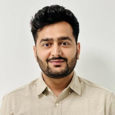 Kashyap P. at Softaims Kashyap P. - Junior Software Engineer - Frontend, Backend and General Development