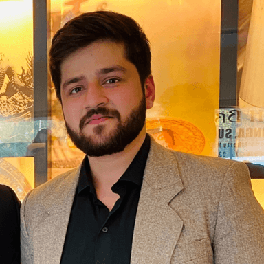 Muhammad Ahsan M. at Softaims Muhammad Ahsan M. - Senior Full-Stack Engineer - React, Node and Data Engineering Platforms