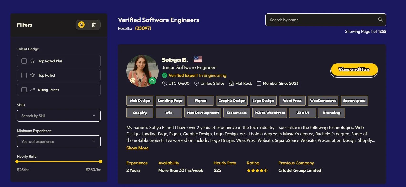 Softaims - Hire the top 3% of remote developers.webp
