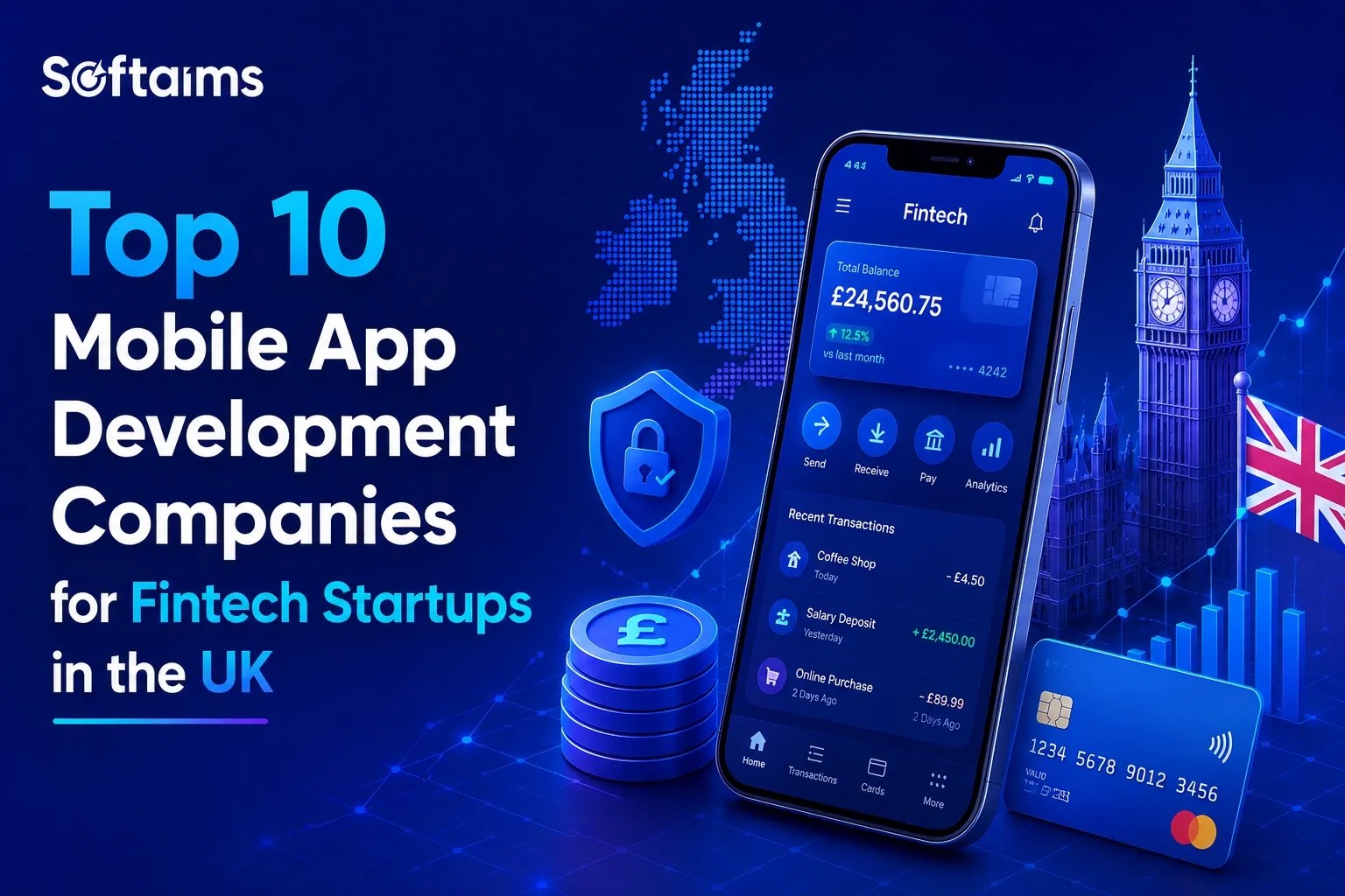 Top 10 Mobile App Development Companies for Fintech Startups UK