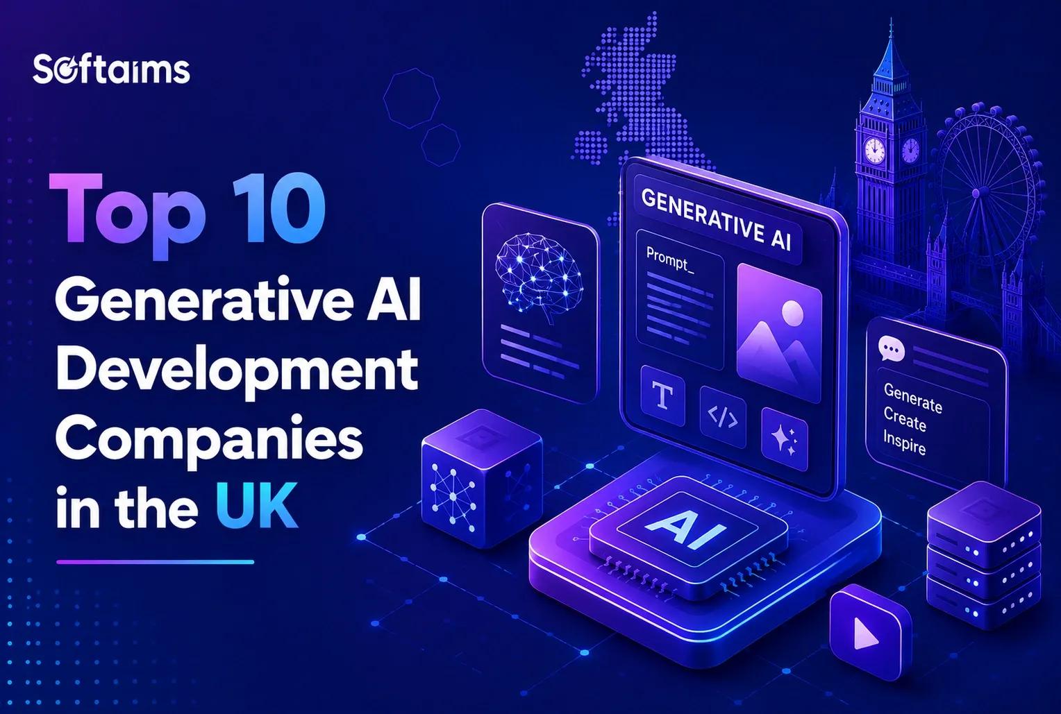 Top 10 Generative AI Development Companies in the UK 2026