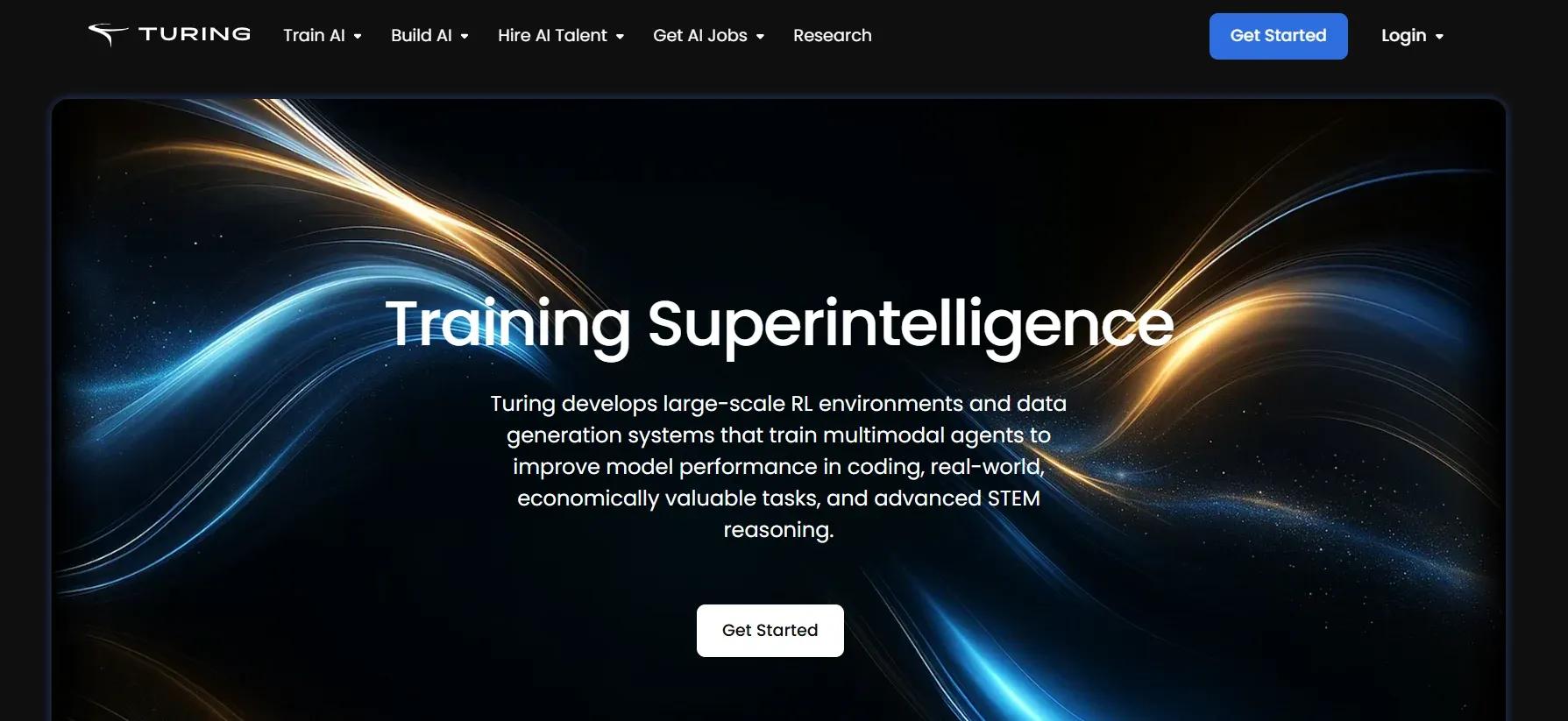 Turing platform screenshot