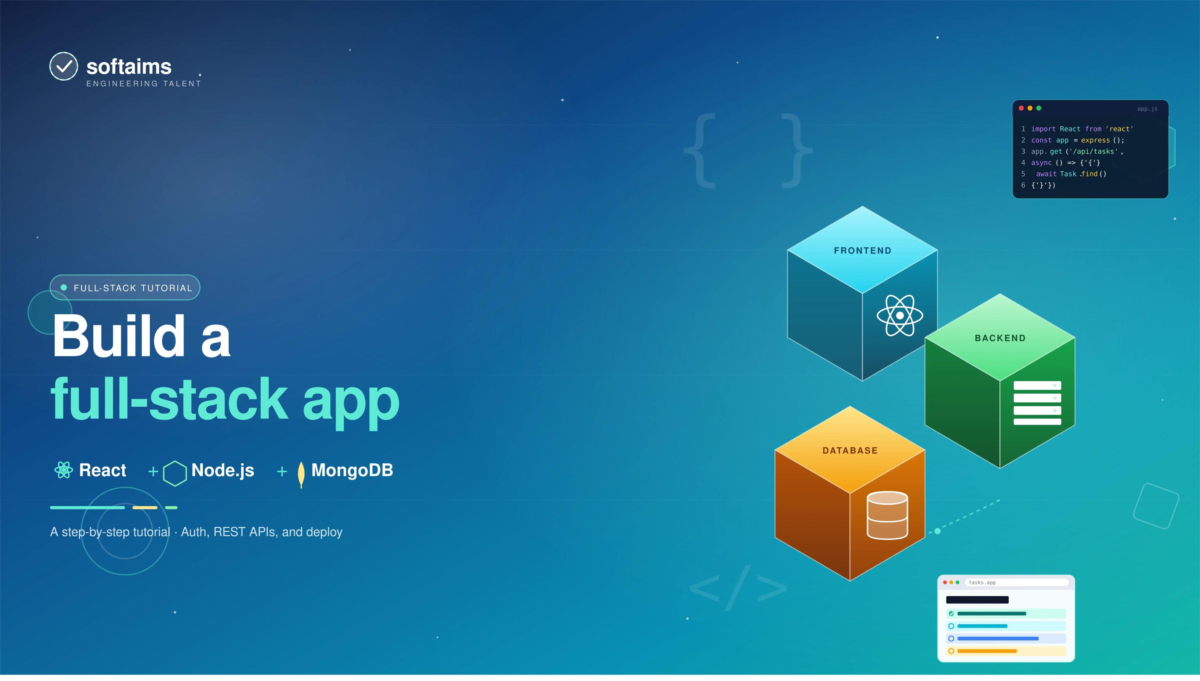 How to Build a Full-Stack React App with Node.js Backend (Step by Step)