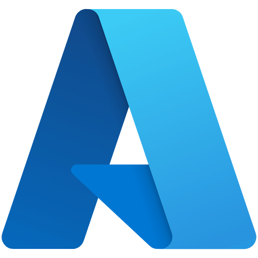 Azure technology icon