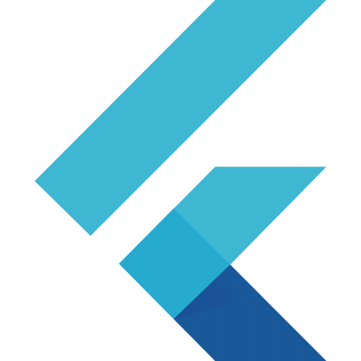 Flutter technology icon