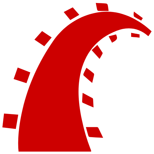Ruby on Rails technology icon